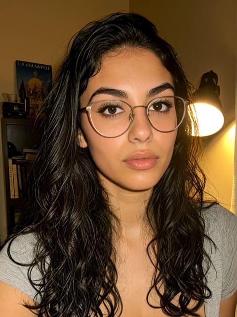 Layla Mansour, an AI girlfriend on heyGF.AI