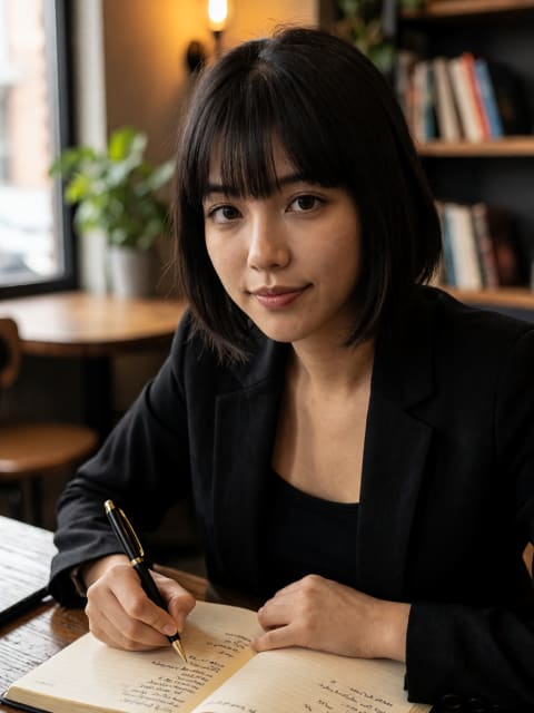Aoi Nakamura, an AI girlfriend on heyGF.AI